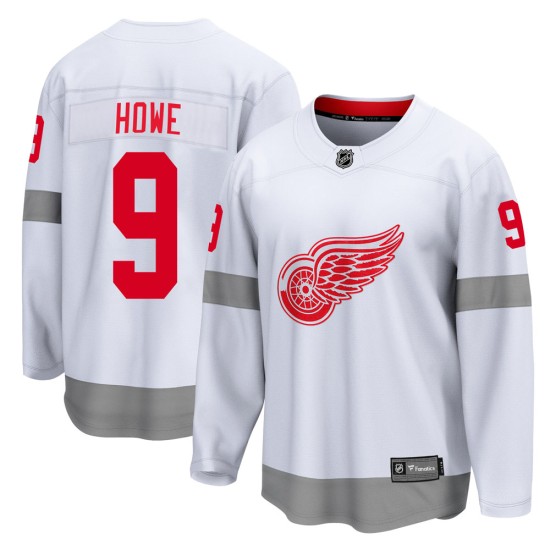 Youth Detroit Red Wings Gordie Howe Fanatics Branded Breakaway 2020/21 Special Edition Jersey - White