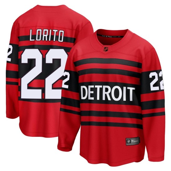 Men's Detroit Red Wings Matthew Lorito Fanatics Branded Breakaway Special Edition 2.0 Jersey - Red