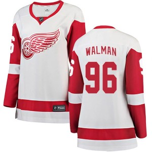 Women's Detroit Red Wings Jake Walman Fanatics Branded Breakaway Away Jersey - White