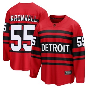 Niklas Kronwall Signed Detroit Red Wings Rebook NHL Style Jersey